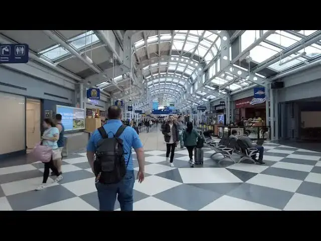 Video thumbnail for Chicago O'Hare International Airport Arrival and Departure ORD