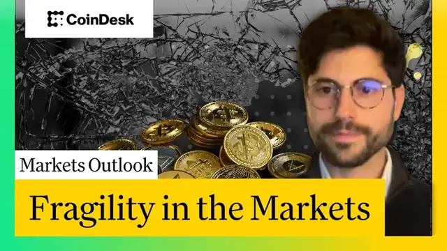 'Video thumbnail for "We're a Tweet Away from a 15% Dump:" CEO on Crypto's Fragility'