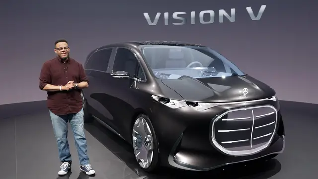 'Video thumbnail for Mercedes Redefines Luxury Travel with the Vision V Concept'