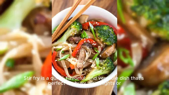 Video thumbnail for Chicken Stir Fry Recipe