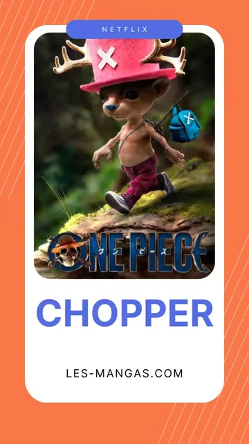 Video thumbnail for Chopper  One piece Live Action Netflix ! 🦌🏴‍☠️