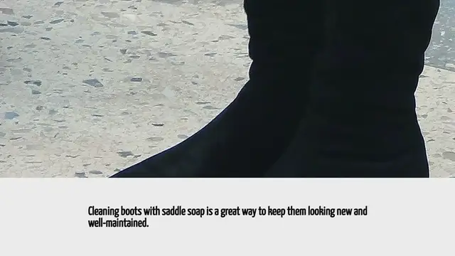 Video thumbnail for How To Clean Boots With Saddle Soap