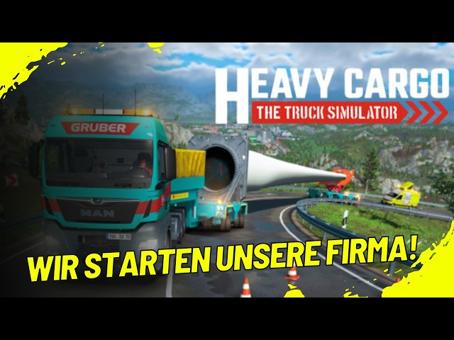 Video thumbnail for Heavy Cargo  - The Truck Simulator | Livestream | Endlich eine eigene Firma!