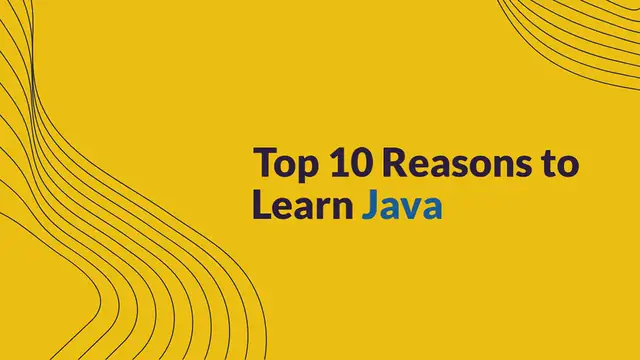 Video thumbnail for Top 10 Reasons to Learn Java