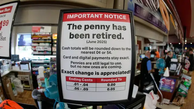 'Video thumbnail for Penny shortage across the US has retailers, banks struggling'