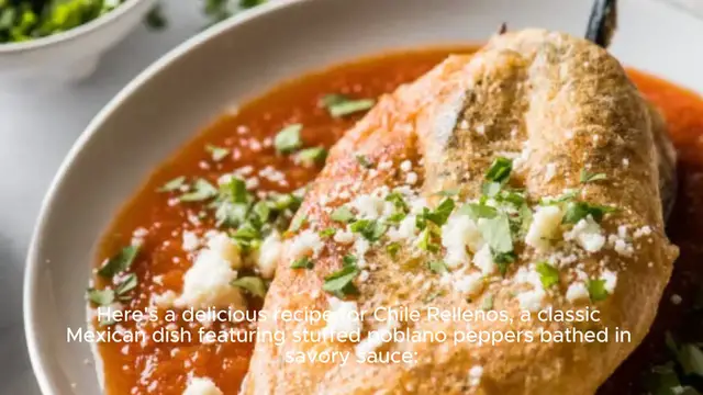 Video thumbnail for Chile relleno recipe