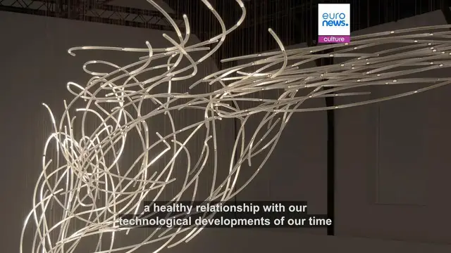 Video thumbnail for Studio DRIFT makes the invisible force of wind visible in stunning new London installation