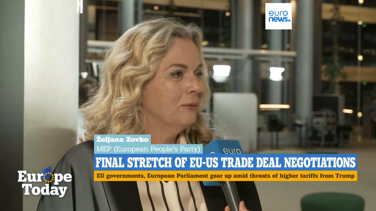 Video thumbnail for 'A perfect storm for our industry and our jobs,' foresees MEP if EU-US trade deal not completed