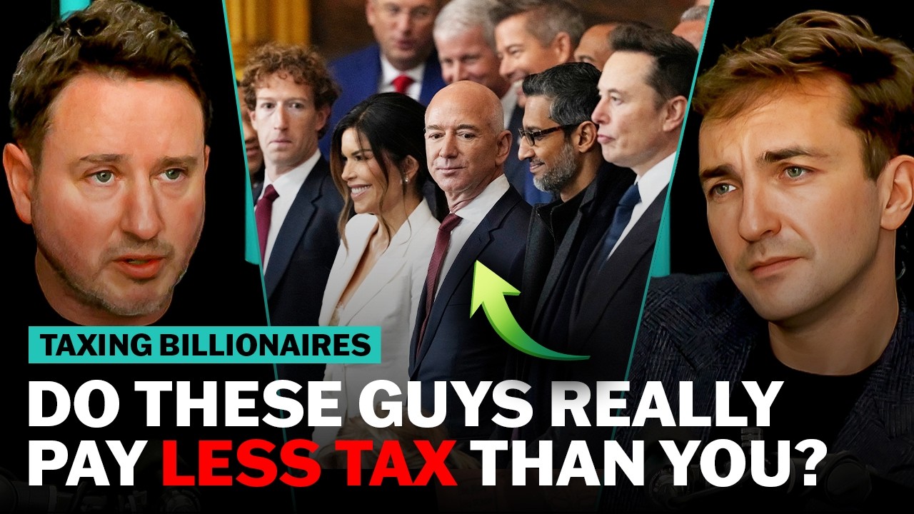 Video thumbnail for How billionaires get away with paying less tax than you | The News Agents