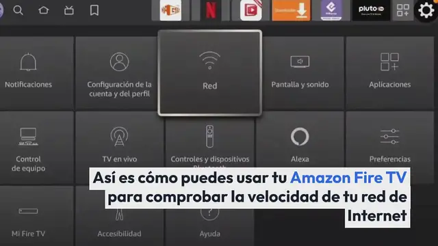 Video thumbnail for Así es cómo puedes usar tu Amazon Fire TV para comprobar la velocidad de tu red de Internet