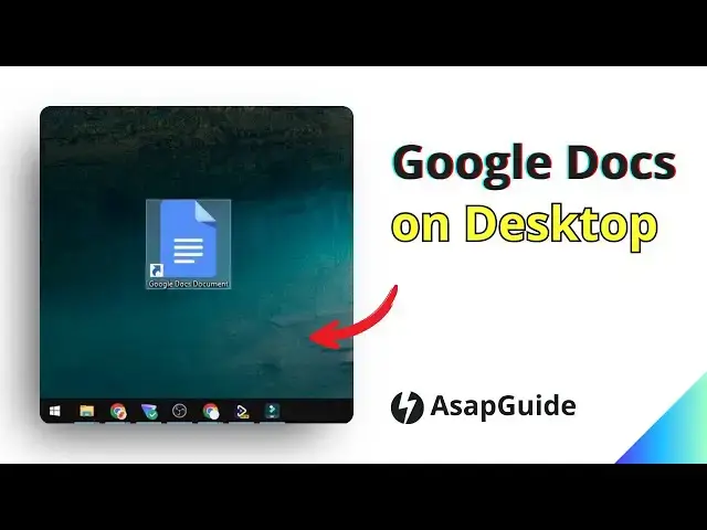 'Video thumbnail for How to Put a Google Docs Document on Your Desktop'