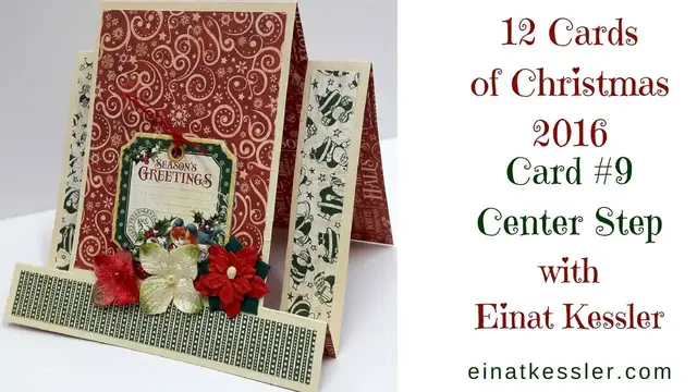 Video thumbnail for 12 Cards of Christmas #10 - Center Step Card. CHECK OUT THE LIMITED TIME OFFER IN DESCRIPTION!