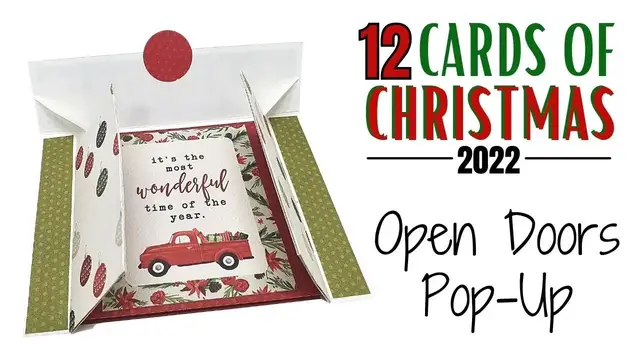 Video thumbnail for 12 Cards of Christmas - Open Doors Pop-Up