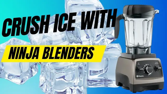 Video thumbnail for How To Crush Ice In A Ninja Blender.