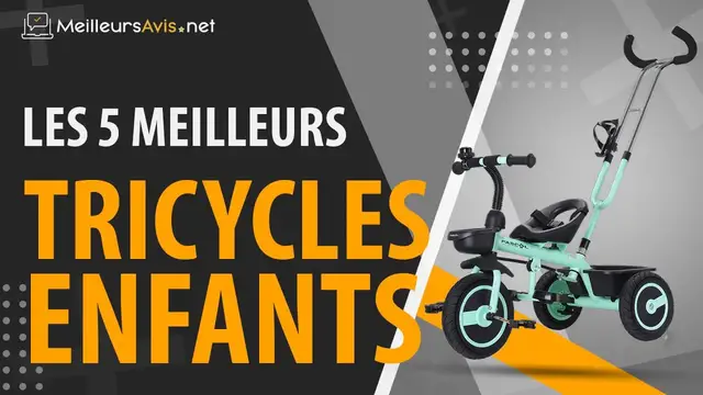 Video thumbnail for ⭐️ MEILLEUR TRICYCLE ENFANT - Avis & Guide d'achat (Comparatif 2021)