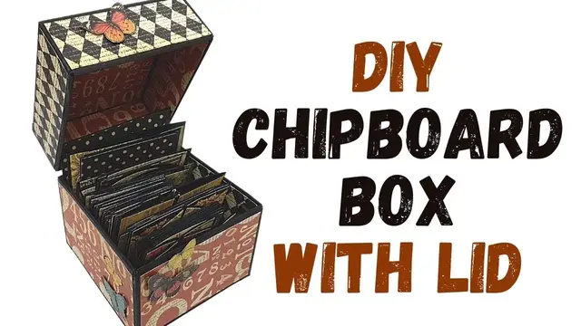 Video thumbnail for Chipboard Box with a Lid Tutorial