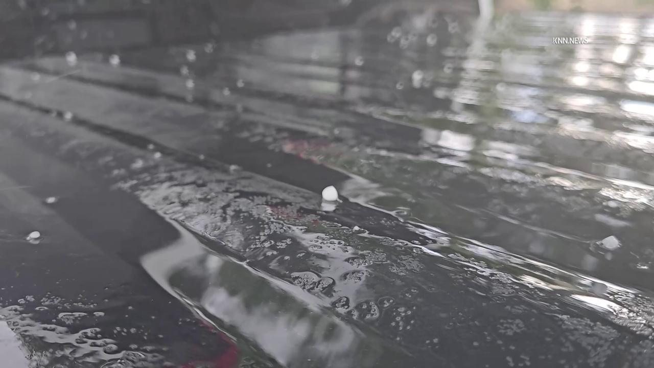 Video thumbnail for US, Phoenix: Flagstaff Afternoon Thunderstorm And Hail.