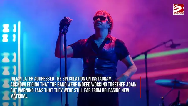 Video thumbnail for The Strokes explain their new album delay