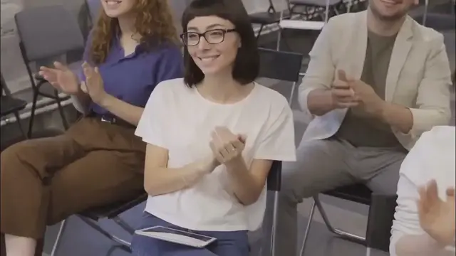 Video thumbnail for Office Working As A Group Business 2024