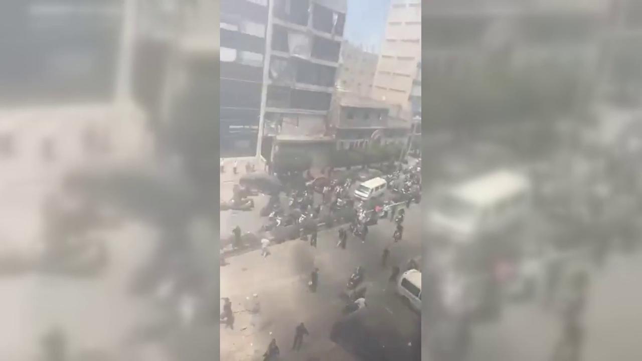 Video thumbnail for Lebanon: Deadly Israeli Strike Hits Beirut.