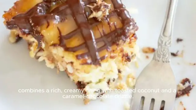 Video thumbnail for SAMOA COCONUT CREAM PIE