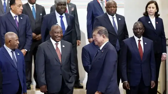 'Video thumbnail for Japan seeks bigger role in Africa at Yokohama summit'