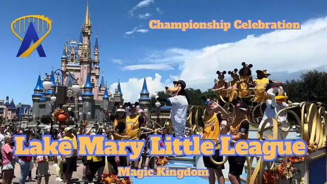 'Video thumbnail for Orlando-Area Little League Team Celebrates Win at Disney’s Magic Kingdom'