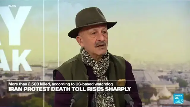 Video thumbnail for Acclaimed French-Iranian photojournalist asks Macron to ‘take action’ against Iranian regime