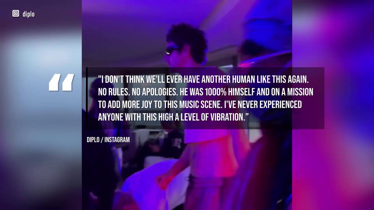 Video thumbnail for IN CASE YOU MISSED IT: Diplo pays emotional tribute to 'dream collaborator' Oliver Tree.