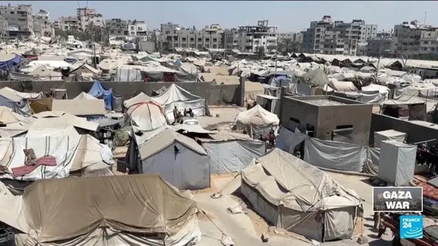 'Video thumbnail for Gazans testify to the reality of severe food shortags'