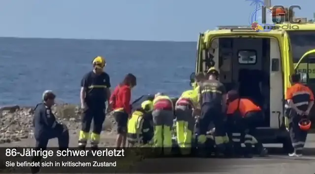 Video thumbnail for 86-Jährige schwer am Playa del Cura verletzt