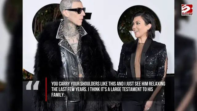 Video thumbnail for Kourtney Kardashian helped Travis Barker find 'peace'