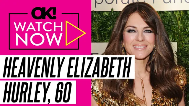 Video thumbnail for Elizabeth Hurley, 60, Parades Her Toned Body Around in White Lacy Bikini as She 'Floats in Heaven': Watch