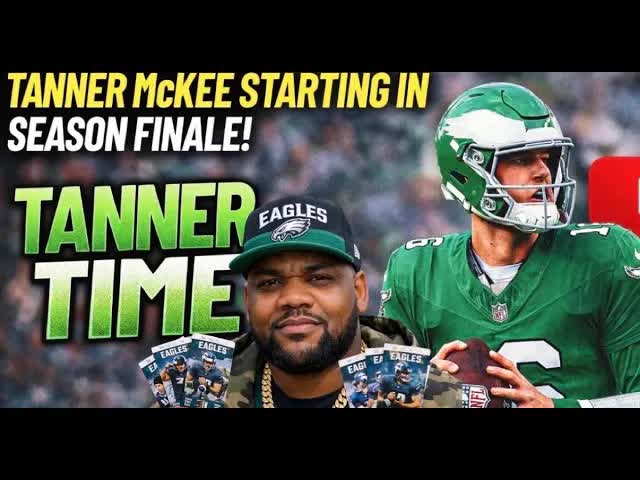 Video thumbnail for lord brunson: eagles quarterbacks tanner mckee & jalen hurts analysis, offensive strategy & ticket raffle