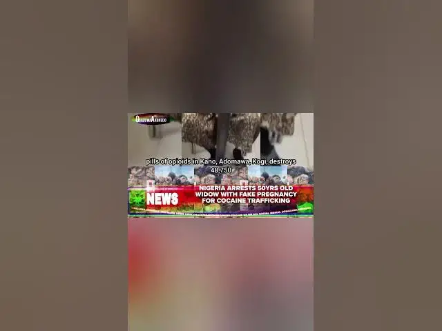 'Video thumbnail for Nigeria Arrests 50yrs Old Widow With Fake Pregnancy For Cocaine Trafficking'