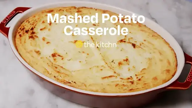 'Video thumbnail for Mashed Potato Casserole'