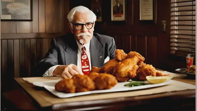 Video thumbnail for From a Kitchen to the World: Unveiling KFC's Origins, Iconic Colonel, Secret Recipe, and Fast Food Impact