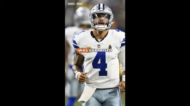 'Video thumbnail for Dak Prescott Shocked by Micah Parsons’ Sack'