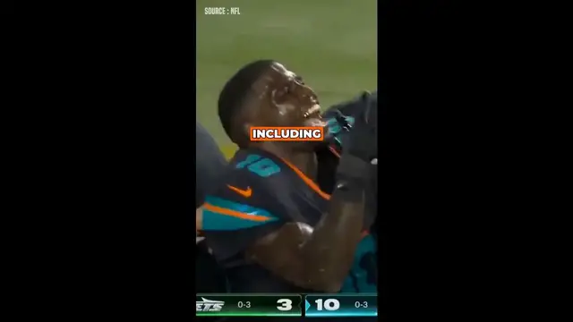 'Video thumbnail for Tyreek Hill’s Season Ends After Gruesome Knee Injury'