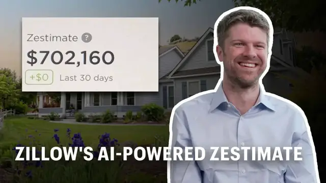 Video thumbnail for Why Zillow is Betting on AI to Disrupt Homebuying