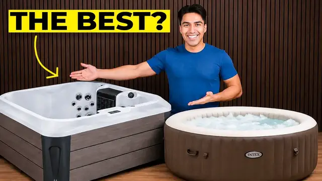 Video thumbnail for Should You Get A Hard Shell Or Inflatable Hot Tub? (Which One Is Best?)