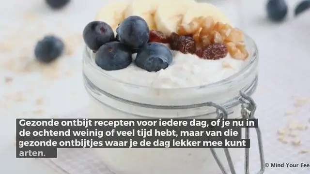 Video thumbnail for 10x Gezond ontbijt