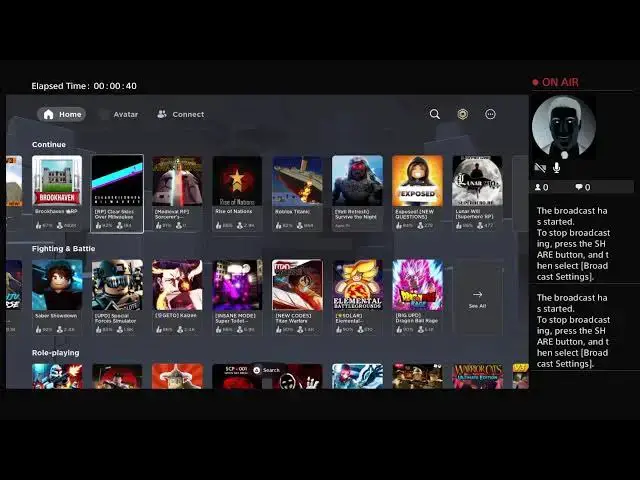 'Video thumbnail for Roblox stream'