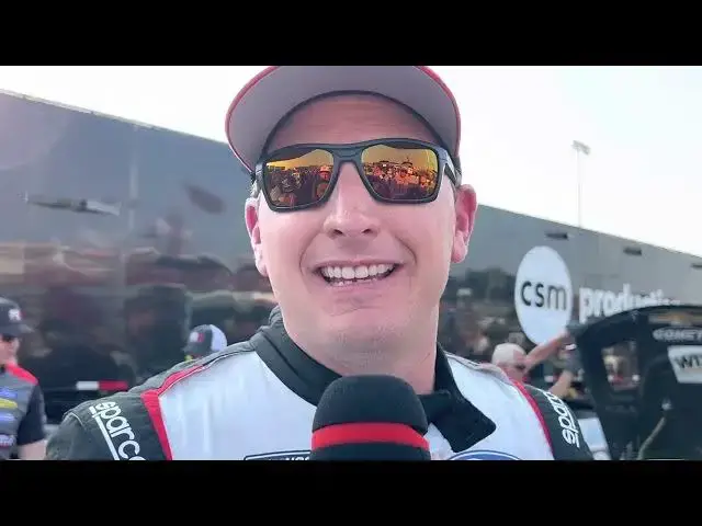 Video thumbnail for Michael McDowell on Ty Gibbs: “He was lucky to finish the race”