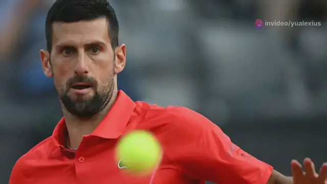 Video thumbnail for Djokovic Crashes Out of Rome Masters, Blames Water Bottle Incident