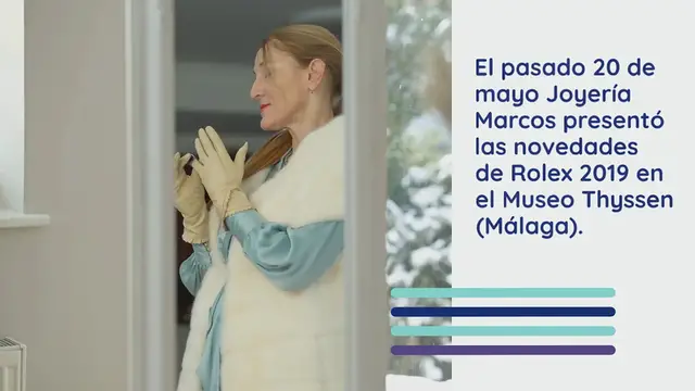 Video thumbnail for Joyería Marcos presenta en exclusiva las novedades Rolex 2019 en el Museo Thyssen
