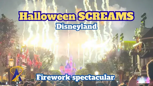 Video thumbnail for Disneyland Halloween Screams Fireworks Full Nighttime Spectacular
