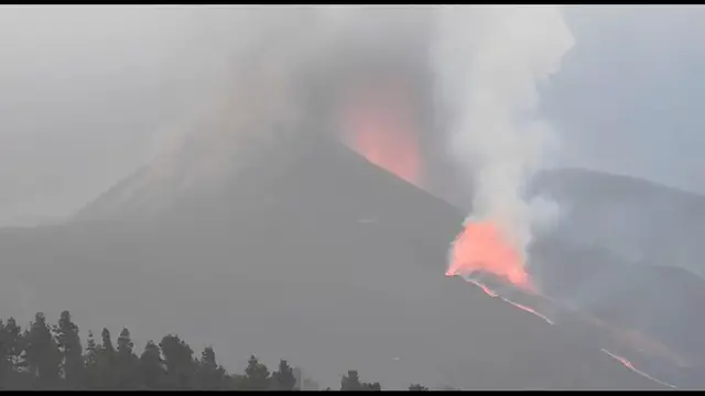 Video thumbnail for Eruption am 26.09 - 10Uhr - Vulkan La Palma