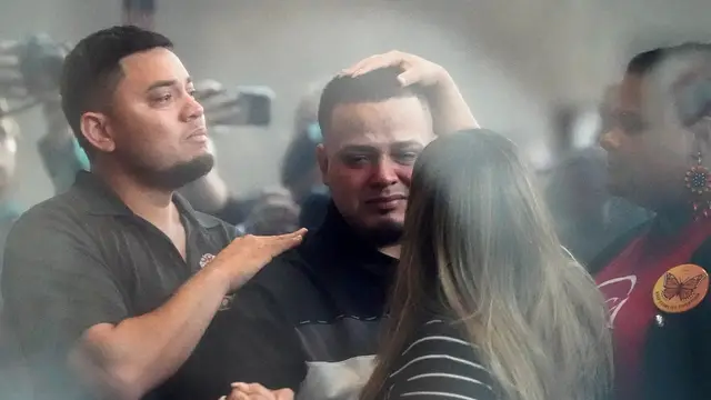 'Video thumbnail for Wrongfully deported migrant Kilmar Abrego Garcia detained again by ICE'