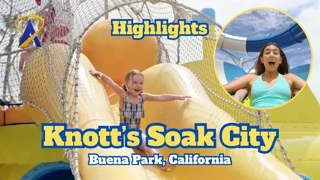 Video thumbnail for Knott's Soak City Water Park Highlights